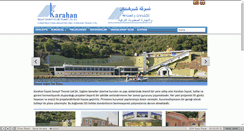 Desktop Screenshot of karahaninsaat.net